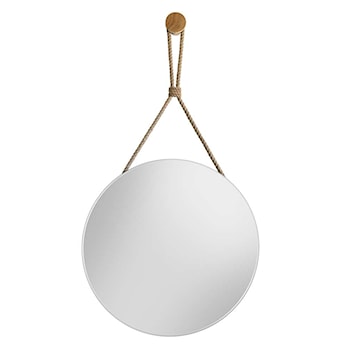 Lustro Twist na sznurze z pętelką 80 cm
