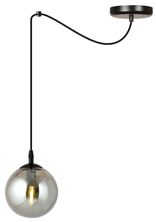 Lampa wisząca Vetralla grafitowa  - zdjęcie 3
