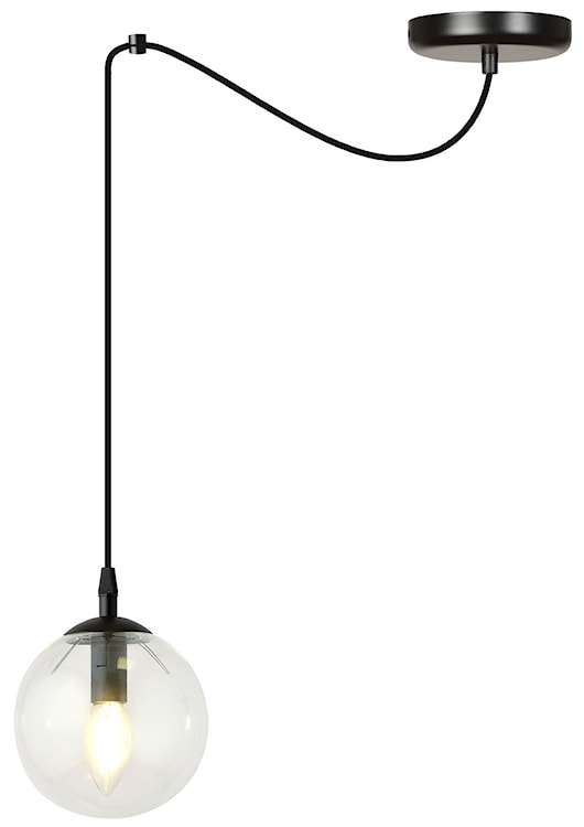 Lampa wisząca Vetralla transparentna  - zdjęcie 3