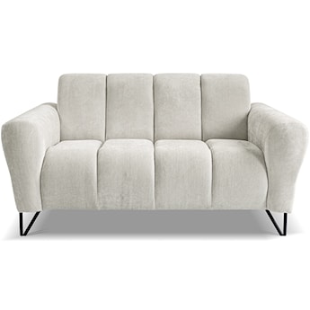 Sofa dwuosobowa Volare kremowa szenil łatwoczyszczący