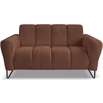 Sofa dwuosobowa Volare miedziana szenil łatwoczyszczący