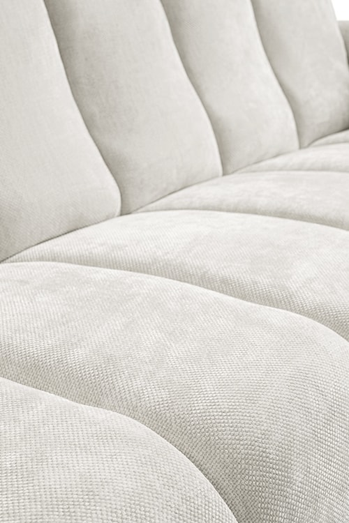 Sofa dwuosobowa Volare kremowa szenil łatwoczyszczący  - zdjęcie 5
