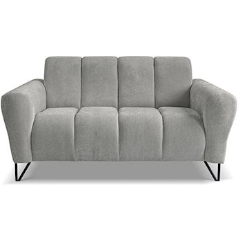 Sofa dwuosobowa Volare jasnoszara szenil łatwoczyszczący