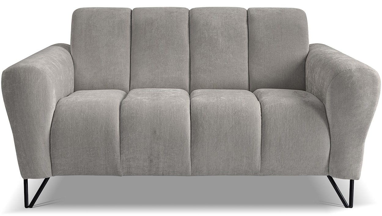 Sofa dwuosobowa Volare szarobeżowa szenil łatwoczyszczący 