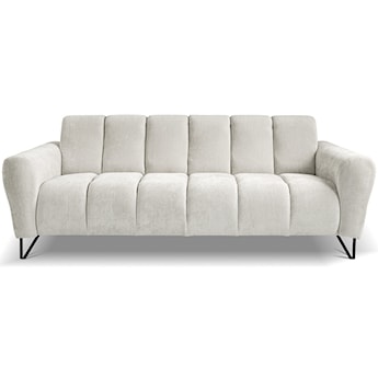 Sofa trzyosobowa Volare kremowa szenil łatwoczyszczący