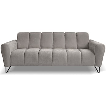 Sofa trzyosobowa Volare szarobeżowa szenil łatwoczyszczący