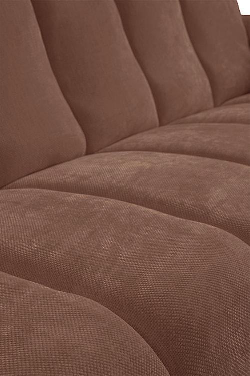 Sofa dwuosobowa Volare miedziana szenil łatwoczyszczący  - zdjęcie 5