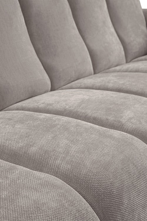 Sofa dwuosobowa Volare szarobeżowa szenil łatwoczyszczący  - zdjęcie 5
