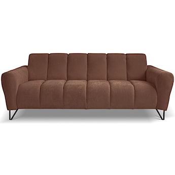 Sofa trzyosobowa Volare miedziana szenil łatwoczyszczący