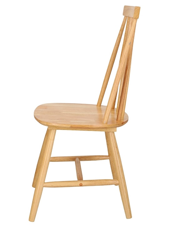 Krzesło drewniane Neerage naturalne  - zdjęcie 5