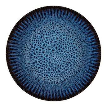 Talerz płytki Cosmos 27,5 cm ceramiczny niebieski