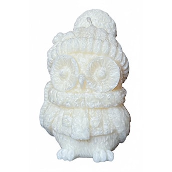 Świeca z wosku palmowego Christmas Owl 320 g
