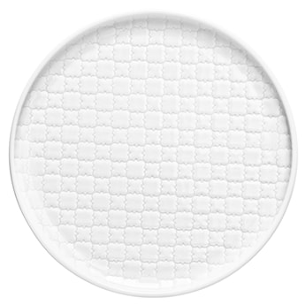 Talerz płytki porcelanowy Marrakesz 20 cm biały