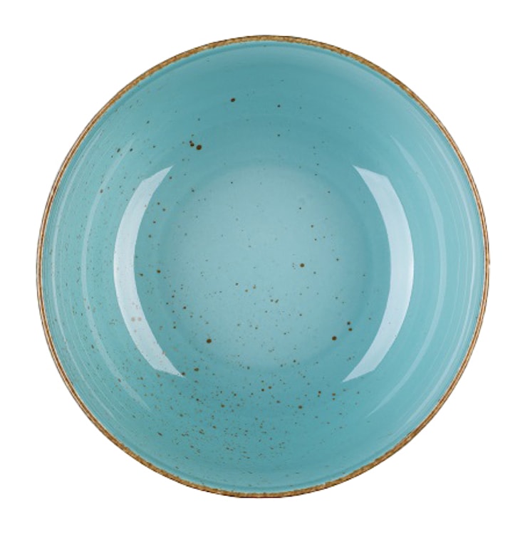 Miska salaterka porcelanowa Rondo 16 cm niebieska  - zdjęcie 5