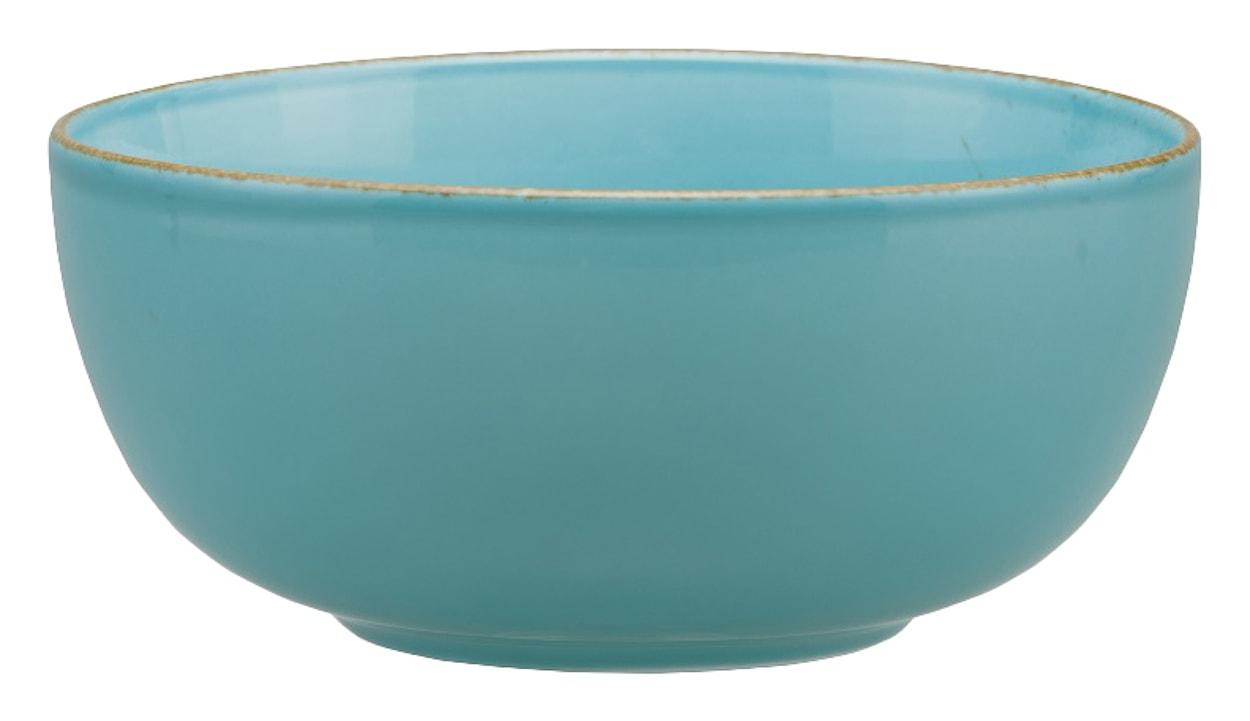 Miska salaterka porcelanowa Rondo 16 cm niebieska 