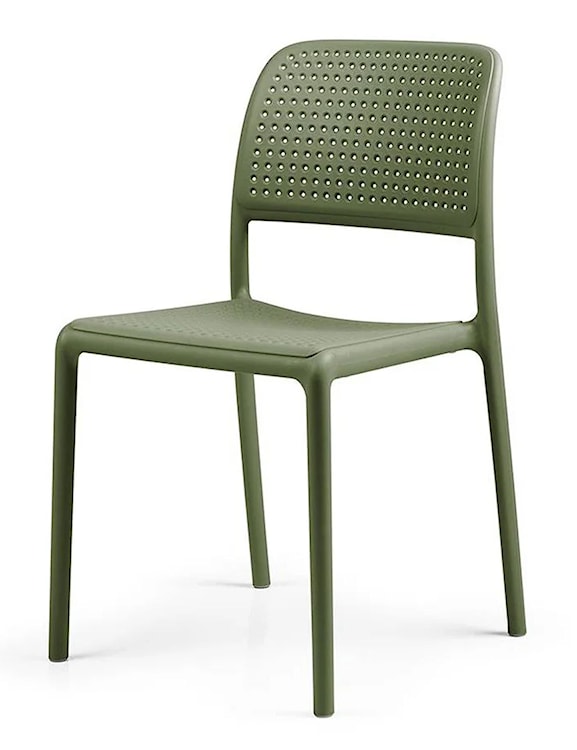 Krzesło ogrodowe Bora Nardi z certyfikowanego tworzywa zielone