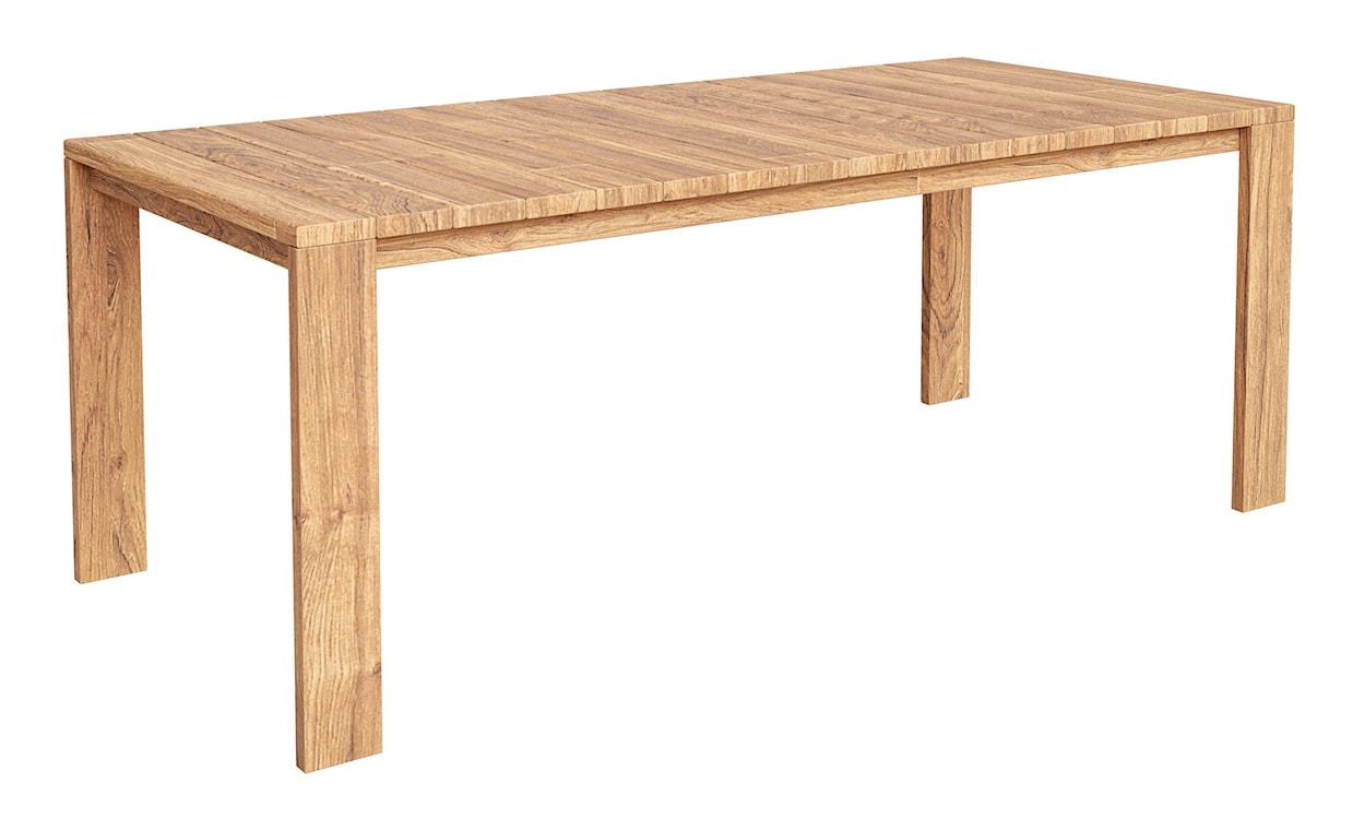 Stół do ogrodu Haphorts 200x90 cm drewno tekowe
