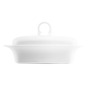 Maselniczka porcelanowa Magnolia biała