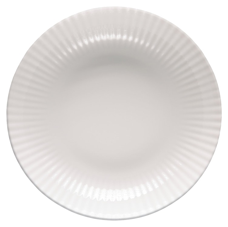 Serwis obiadowy porcelanowy dla 6 os. Daisy biały  - zdjęcie 3