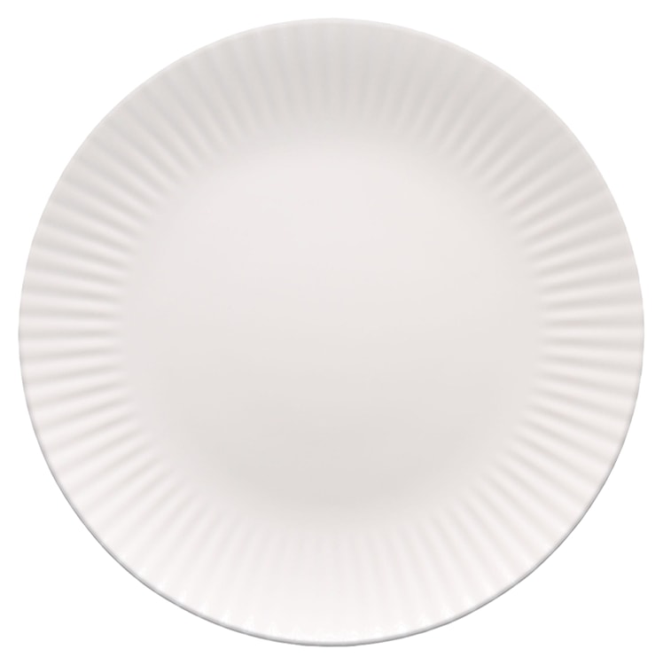 Serwis obiadowy porcelanowy dla 6 os. Daisy biały  - zdjęcie 4