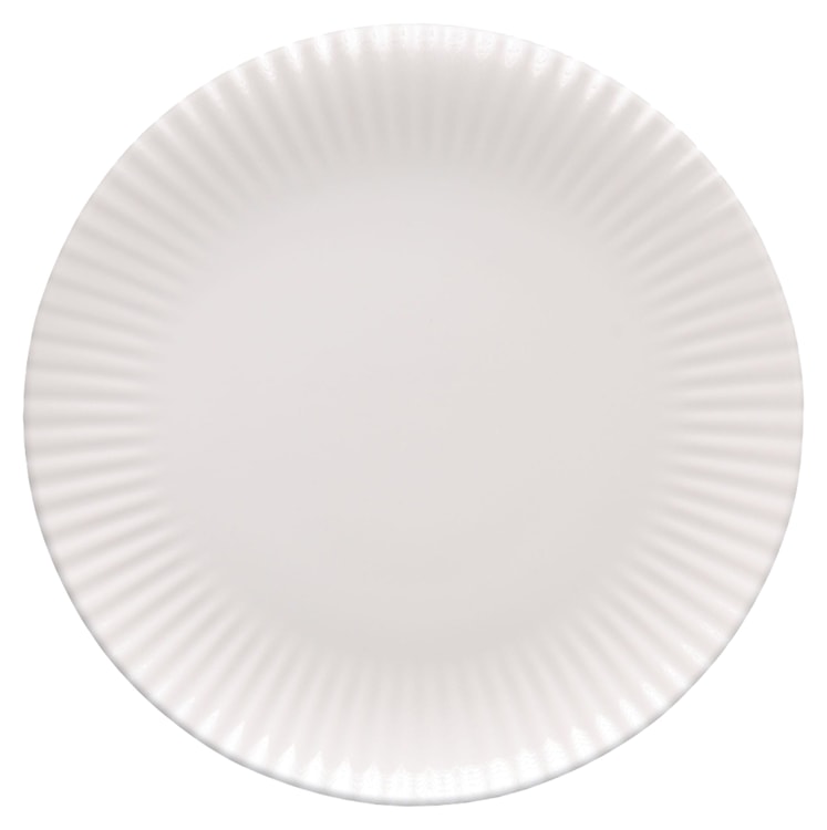 Serwis obiadowy porcelanowy dla 6 os. Daisy biały  - zdjęcie 5