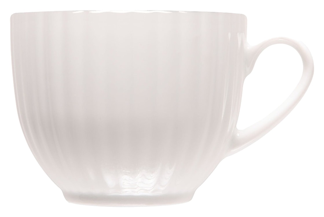 Serwis obiadowy porcelanowy dla 6 os. Daisy biały  - zdjęcie 7