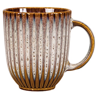 Kubek Desert 350 ml ceramiczny niebiesko-brązowy