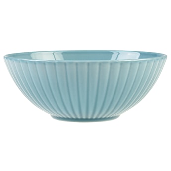 Zestaw 6 misek salaterek porcelanowych Daisy 17 cm turkusowy
