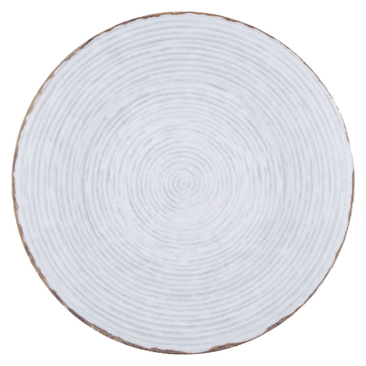 Talerz płytki porcelanowy Boss 27 cm szary 