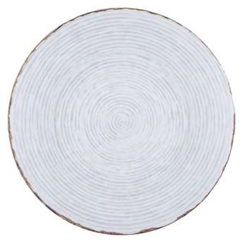 Talerz płytki porcelanowy Boss 27 cm szary