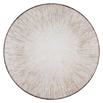 Talerz płytki porcelanowy Boss 27 cm brązowy