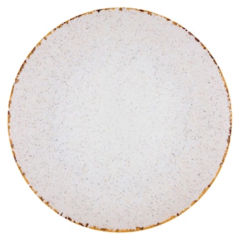 Talerz płytki porcelanowy Boss 27 cm kremowy