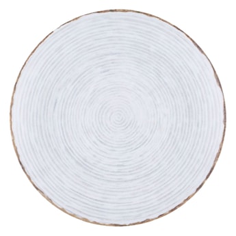 Talerz płytki porcelanowy Boss 20,5 cm szary