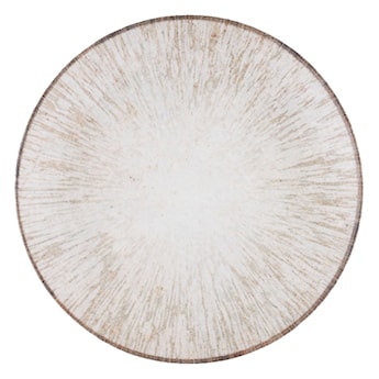 Talerz płytki porcelanowy Boss 20,5 cm brązowy