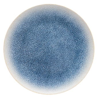 Talerz płytki porcelanowy Boss 20,5 cm niebiesko-beżowy