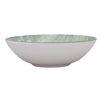 Miska salaterka porcelanowa Boss 17,5 cm szarozielona