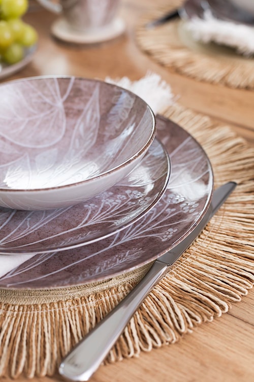 Miska salaterka porcelanowa Boss 17,5 cm brązowa  - zdjęcie 4