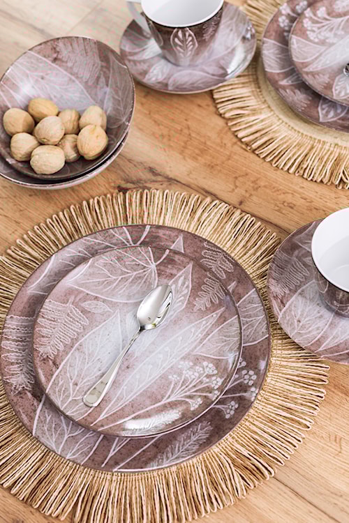 Miska salaterka porcelanowa Boss 17,5 cm brązowa  - zdjęcie 7