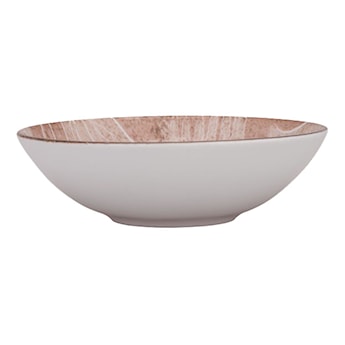 Miska salaterka porcelanowa Boss 17,5 cm brązowa