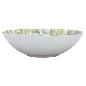 Miska salaterka porcelanowa Boss 17,5 cm zielono-żółta