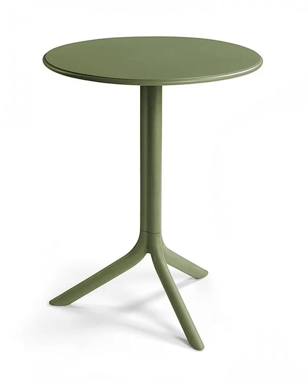 Okrągły stół ogrodowy Spritz Nardi 60 cm z certyfikowanego tworzywa zielony