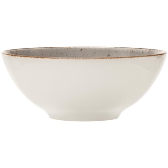Miska salaterka porcelanowa Royal 15 cm szara