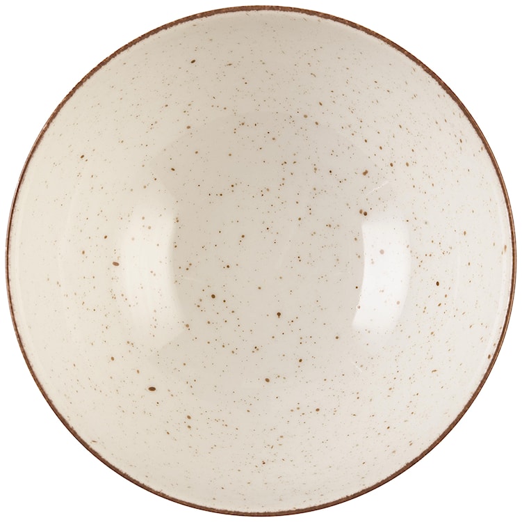 Miska salaterka porcelanowa Royal 15 cm beżowa  - zdjęcie 2