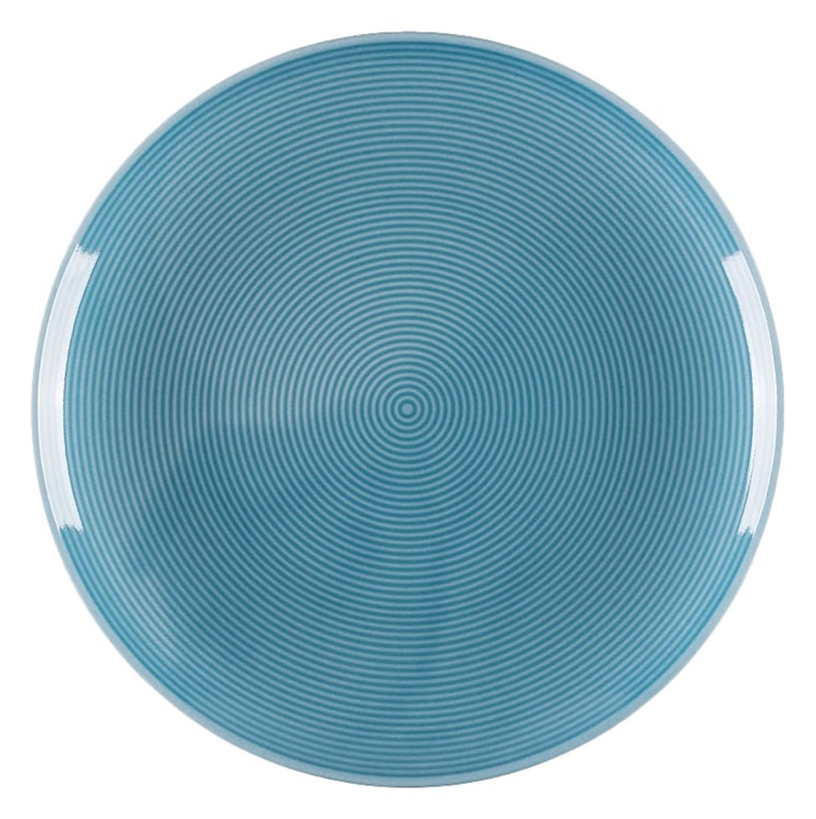 Zestaw talerzy porcelanowych dla 6 os. Boss turkusowy  - zdjęcie 4