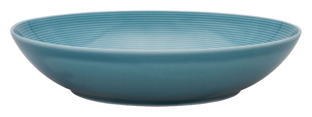 Zestaw talerzy porcelanowych dla 6 os. Boss turkusowy  - zdjęcie 2