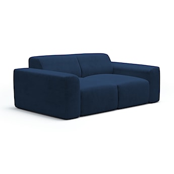 Sofa dwuosobowa Terrafino granatowa w tkaninie hydrofobowej