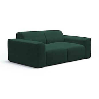 Sofa dwuosobowa Terrafino zielona w tkaninie hydrofobowej