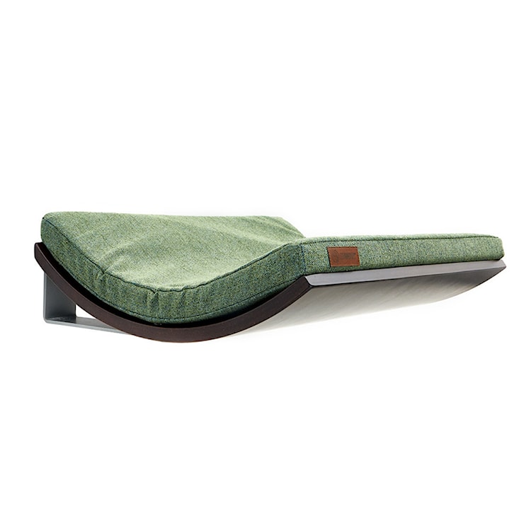 Półka dla kota CHILL DeLUXE wenge zielona