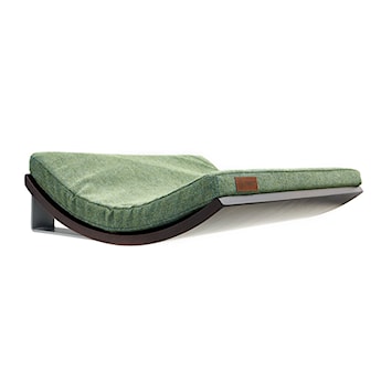 Półka dla kota CHILL DeLUXE wenge zielona