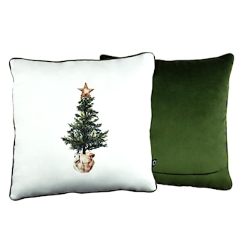 Poszewka XMAS 40x40 cm choinka z gwiazdką